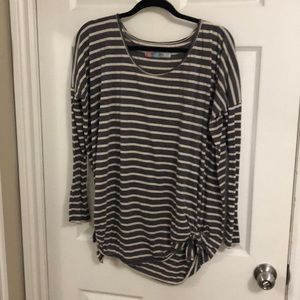 Free People striped long sleeve tshirt